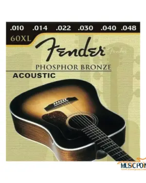 Fender Phosphor Bronze Acoustic Guitar Strings (1 Set) - (11-48)