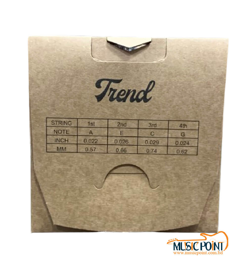 Trend Ukulele String Back