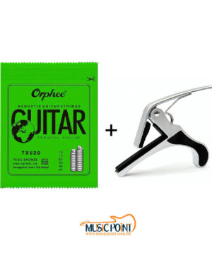 Benefits Combo Acoustic String and Capo