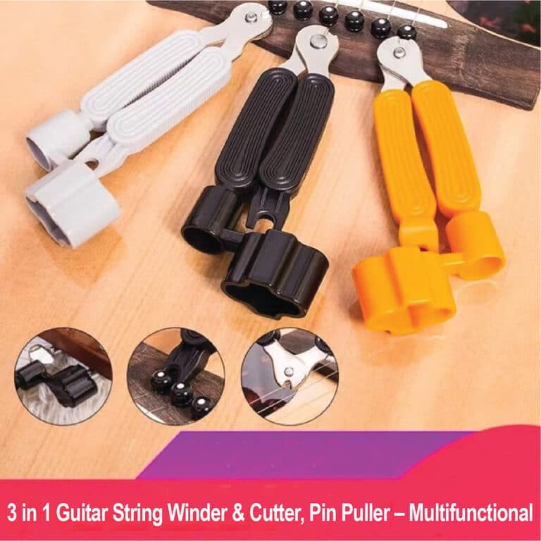3 in 1 Guitar String Winder & Cutter, Pin Puller – Multifunctional ...