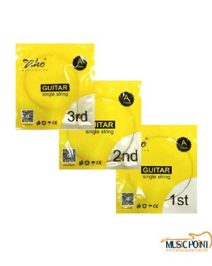 Ziko Acoustic Guitar Strings Combo 1st,2nd,3rd Single Strings(E,B,G)
