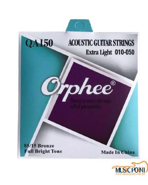 Orphee High Quality Acoustic Guitar Strings QA150 Bronze Full Bright Tone 85/15